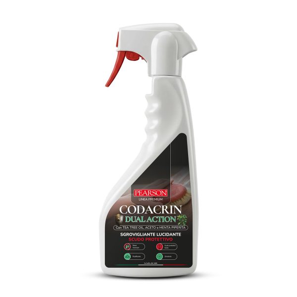 Codacrin Dual Action sgrovigliante Pearson per coda e criniera  ml. 700