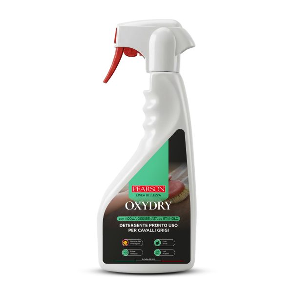 Oxidry Pearson detergente shampoo secco per cavalli grigi ml. 700