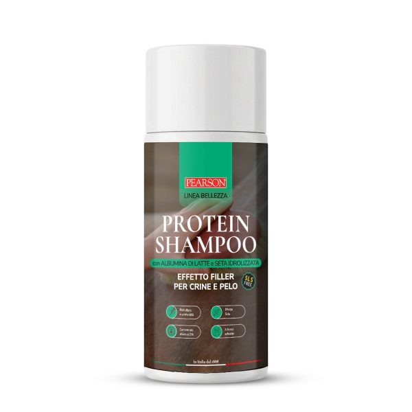 Protein Pearson shampoo nutriente per crine e pelo sfibrato ml. 500