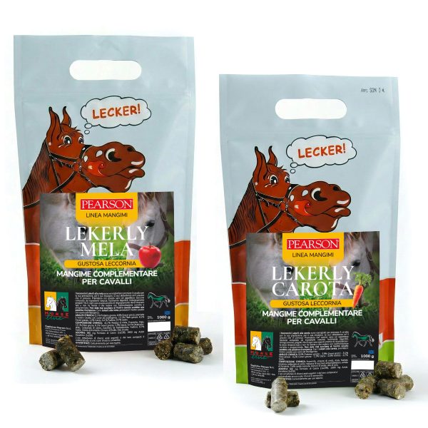 Bocconcini gustosi Lekerli mela o carota Pearson kg. 1